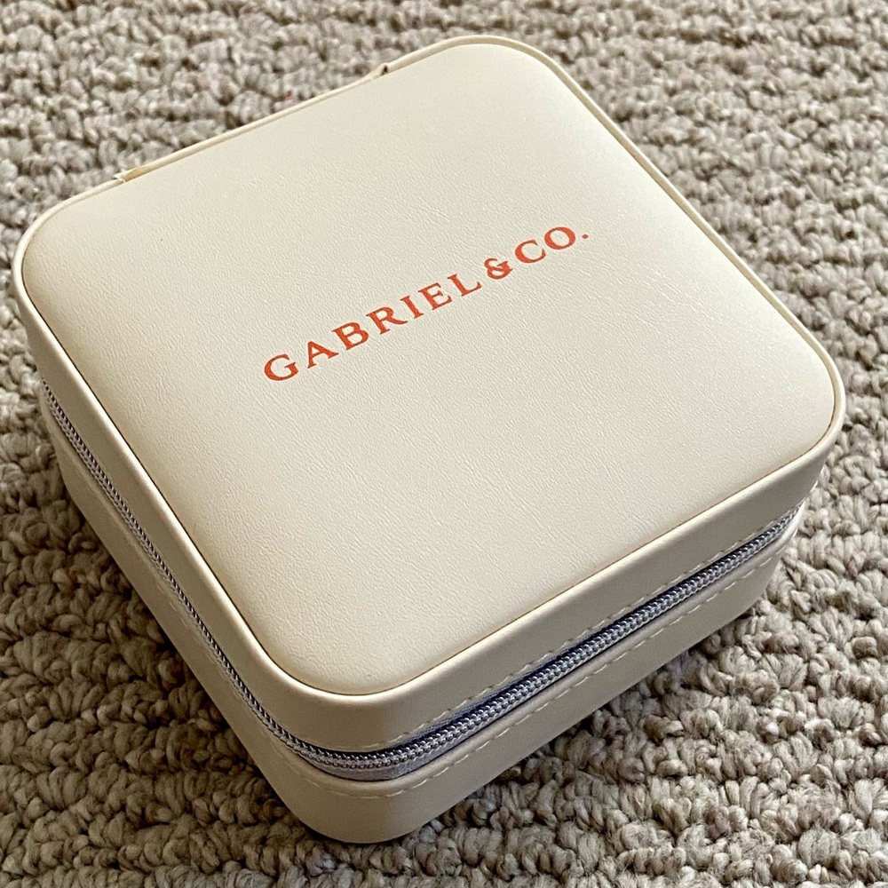 Gabriel & Co. Travel Jewelry Case (NWOT)